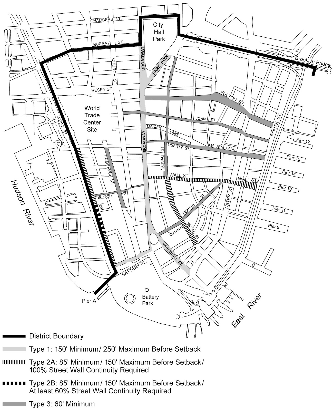 Zoning Resolutions Chapter 1: Special Lower Manhattan District Appendix A.1